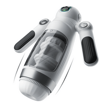 Laden Sie das Bild in den Galerie-Viewer, Doppelter Handgriff 13 Frequenz Vibration 7 Frequenz Einziehbare Masturbation Cups