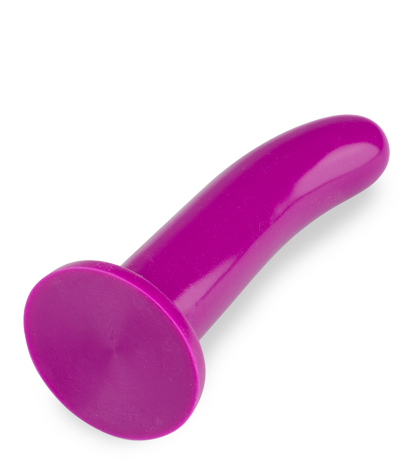 14 cm langer glatter Dildo für Strapons
