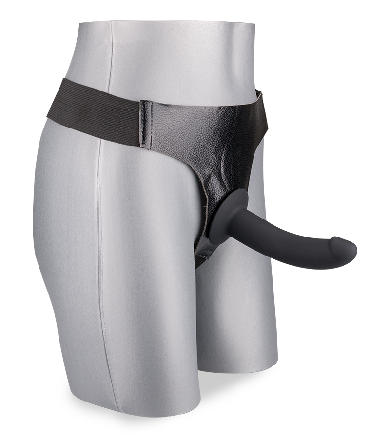 14 cm langer Umschnalldildo aus Silikon