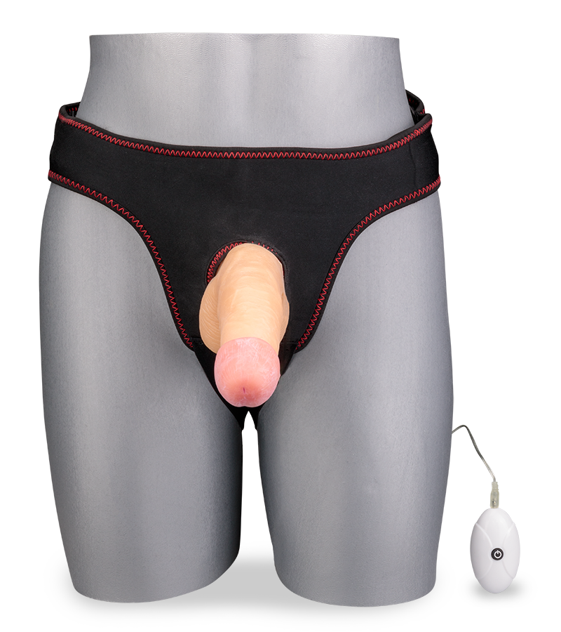 18 cm langer Umschnalldildo mit 10 Modi