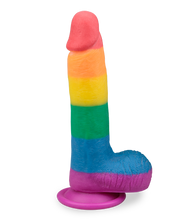 Laden Sie das Bild in den Galerie-Viewer, 19 cm langer Saugnapf-Dildo Pride