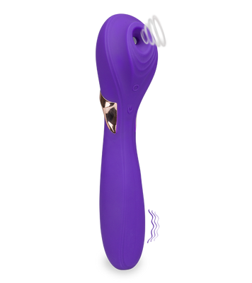 2-in-1-Druckwellenvibrator Paradise