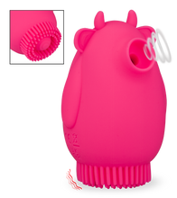 Laden Sie das Bild in den Galerie-Viewer, 2-in-1-Stimulator mit Druckwellen und Vibration Crazy Cow