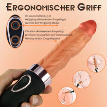 Laden Sie das Bild in den Galerie-Viewer, Riley 7 Peristaltik 9 Vibrations Heizung Realistischer Dildo 24,5 CM