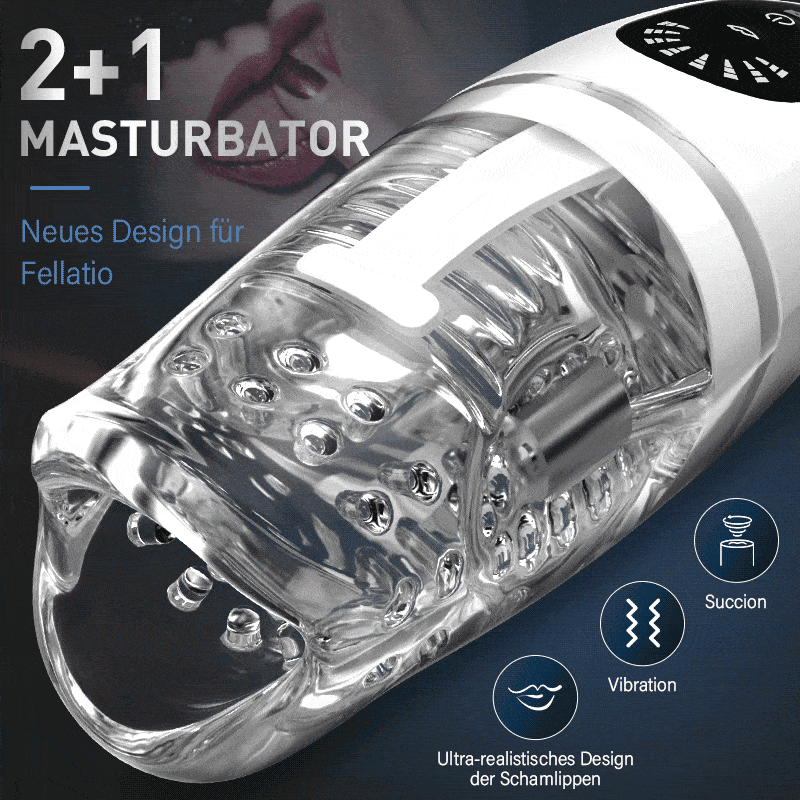 Platypus 8 Vibrators 5 Klem Blowjob Masturbator Cup