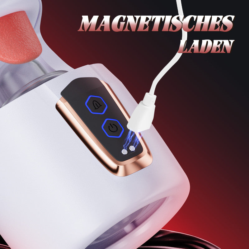 Blowjob Queen 10 Klopfen Stoßen männlicher Eichel-Trainingsstimulator