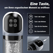 Laden Sie das Bild in den Galerie-Viewer, 7 Saugen Dual-Temperatur SPA Boner Enlarger 7 Rotierende 360° Massage Masturbator