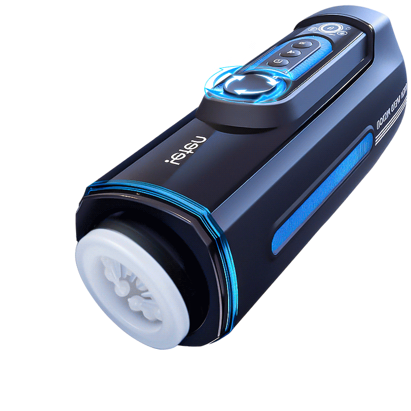 Leten-X9 IV Upgraded Retractable & Beheizte & Akustische Kombination Männlicher Masturbator