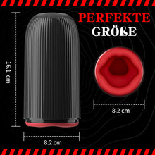 Laden Sie das Bild in den Galerie-Viewer, 3-in-1 Glans Massage Master Trainer 3 Rotation, 5 Saugen, 10 Vibration Ultra Simulation D