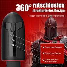 Laden Sie das Bild in den Galerie-Viewer, Kavallerist-10 Vibration 5 Oral Lutschen 3 Twisting Spinning Glans Training + Masturbation