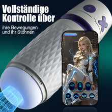 Laden Sie das Bild in den Galerie-Viewer, NOVA-Mechanischer Mate 3 Saugen 4 Vibrieren APP-gesteuert Männlicher Masturbator