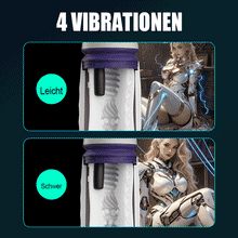 Laden Sie das Bild in den Galerie-Viewer, NOVA-Mechanischer Mate 3 Saugen 4 Vibrieren APP-gesteuert Männlicher Masturbator