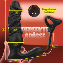 Laden Sie das Bild in den Galerie-Viewer, Upgrade des schnell stoßenden 6-in-1-Prostatamassagegeräts mit Fernbedienung und APP