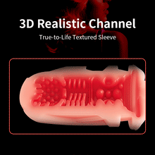 Laden Sie das Bild in den Galerie-Viewer, Leten ThundercoreX 6 Stoßbewegungen Infrarot Beheizter Realistischer Vaginal