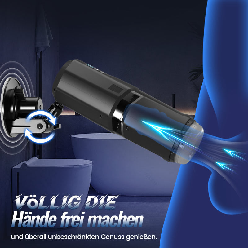GripMax – Freihändiger Masturbator für Männer mit Saugnapfhalterung
