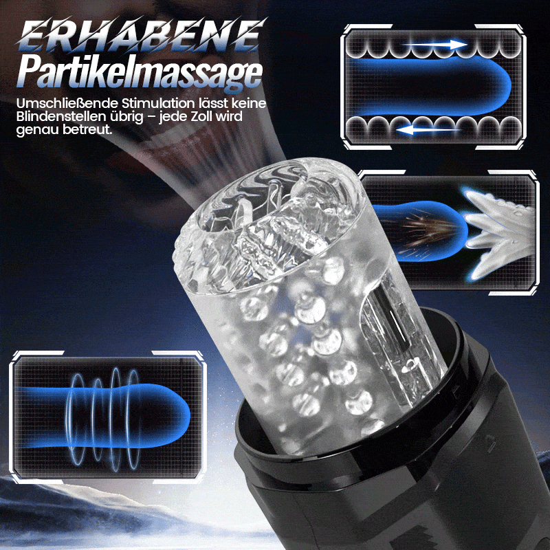 GripMax – Freihändiger Masturbator für Männer mit Saugnapfhalterung