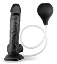 Laden Sie das Bild in den Galerie-Viewer, 23 cm langer Spritzdildo mit Saugnapf