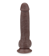 Laden Sie das Bild in den Galerie-Viewer, 24 cm Dildo Real Skin mit biegbarem Schaft