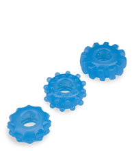 Laden Sie das Bild in den Galerie-Viewer, 3 phosphoreszierende Cockringe Lumino