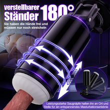 Laden Sie das Bild in den Galerie-Viewer, Lightspeed-7 Arten von Teleskop- und 7 Arten von Dreh-Saugnapfhalterungen, magnetischer Innenbehälter, 4-in-1-Masturbator