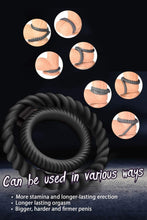 Laden Sie das Bild in den Galerie-Viewer, Mehrere Kombinationen von Doppelringen Dualer Penisring mit aufblasbarer Packung