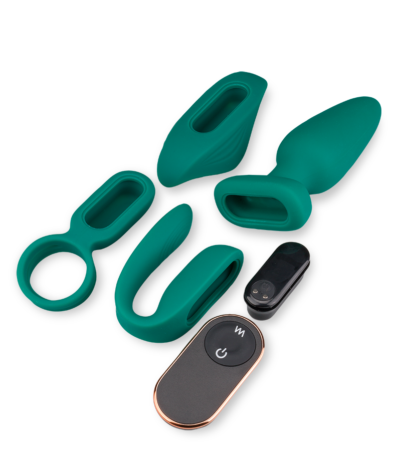 4-in-1-Sextoy-Set Greenyshine