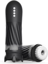 Laden Sie das Bild in den Galerie-Viewer, Masturbieren für Männer Elektrischer Masturbator, Sex Spielzeug für die Männer mit 3 Verdrehung &amp; 5 Teleskopfunktion Vibratiosmodi, 3D Realistisch Vagina Heizung Masturbatoren Taschenmuschi Sex Toys