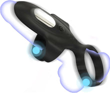 Laden Sie das Bild in den Galerie-Viewer, Buntune Elektrische Masturbator Cup mit 10 Vibrationsmodi, Penis Trainer Vibrator mit Langwährende Erektion Penisring, Silikon Eichel Stimulator Masturbieren Sexspielzeug für Männer Solo