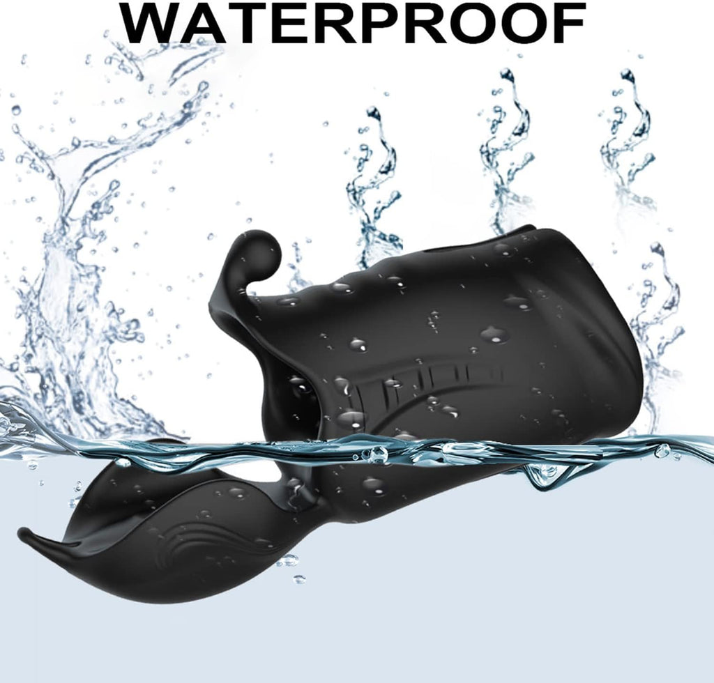 3-in-1 Penis-Trainer Mit 10 Vibrationsmodi Neuer Masturbator Electric Glans Vibrator Zwei-Wege-Vibrator Penis-Verzögerungs-Trainer Eichelmassagegerät Penisstimulation geeignet für männliche