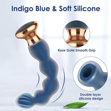 Laden Sie das Bild in den Galerie-Viewer, Analvibratoren Anfänger Analplug# für Männer und Frauen, Silikon Analkugeln Butt plug mit 10 Vibrationmodi Fernbedienung Sexspielzeug Prostate Stimulation Massager für Parre Extrem Sex