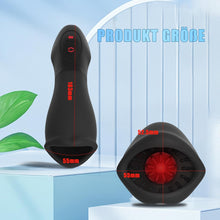 Laden Sie das Bild in den Galerie-Viewer, NEU Penis Vibrator Eichelvibrator mit 10 Vibrations und 5 Rotations, Elektrischer Masturbator Cup Masturbatoren Penistrainer Eichel Stimulator Mann Masturbieren SexSpielzeug für Männer