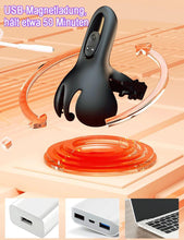 Laden Sie das Bild in den Galerie-Viewer, Vibrator Cockringe Extrem Silikon Penisring Vibratoren mit Hoden Vibrierende Cockring für Männer mit 10 Vibrationmodis für Penis Sex Spielzeug für die Männer Stimulation Sex Toy