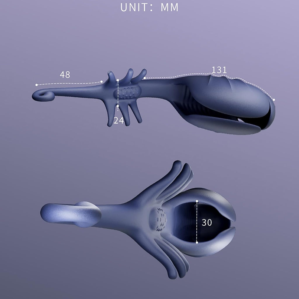 Masturbator Mann Elektrischer Masturbator Penismassage Penisvibrator Mit 10 Vibrationsmodi Vibratoren für Männer Leise Eichelvibrator Penis Trainer Sexspielzeug für Männer Solo