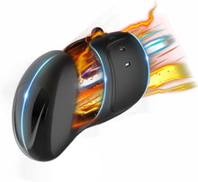 Laden Sie das Bild in den Galerie-Viewer, Elektrische Eichelvibrator,Penis-Vibrator mit einstellbarer Größe,10 Vibrationsmodi Neuer Masturbatoren,Elektrische Masturbatoren Penis Trainer, Männer Eichel Stimulator Silikon Sexspielzeug