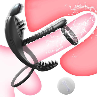Penisring Vibrator für Männer enis Ring für Paare Extrem,7 Vibrationsmodi Cockring Penistrainer Sexspielzeug für Klitoris für längere Erektion Stimulation Penis Sex Toys penisring mit vibrator
