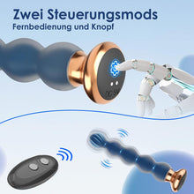 Laden Sie das Bild in den Galerie-Viewer, Analvibratoren Anfänger Analplug# für Männer und Frauen, Silikon Analkugeln Butt plug mit 10 Vibrationmodi Fernbedienung Sexspielzeug Prostate Stimulation Massager für Parre Extrem Sex