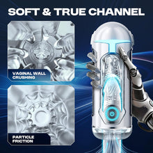 Laden Sie das Bild in den Galerie-Viewer, Automatischer Masturbatoren Penis Stroker Blowjob mit 10 Vibrations &amp; Saug und Heizmodi