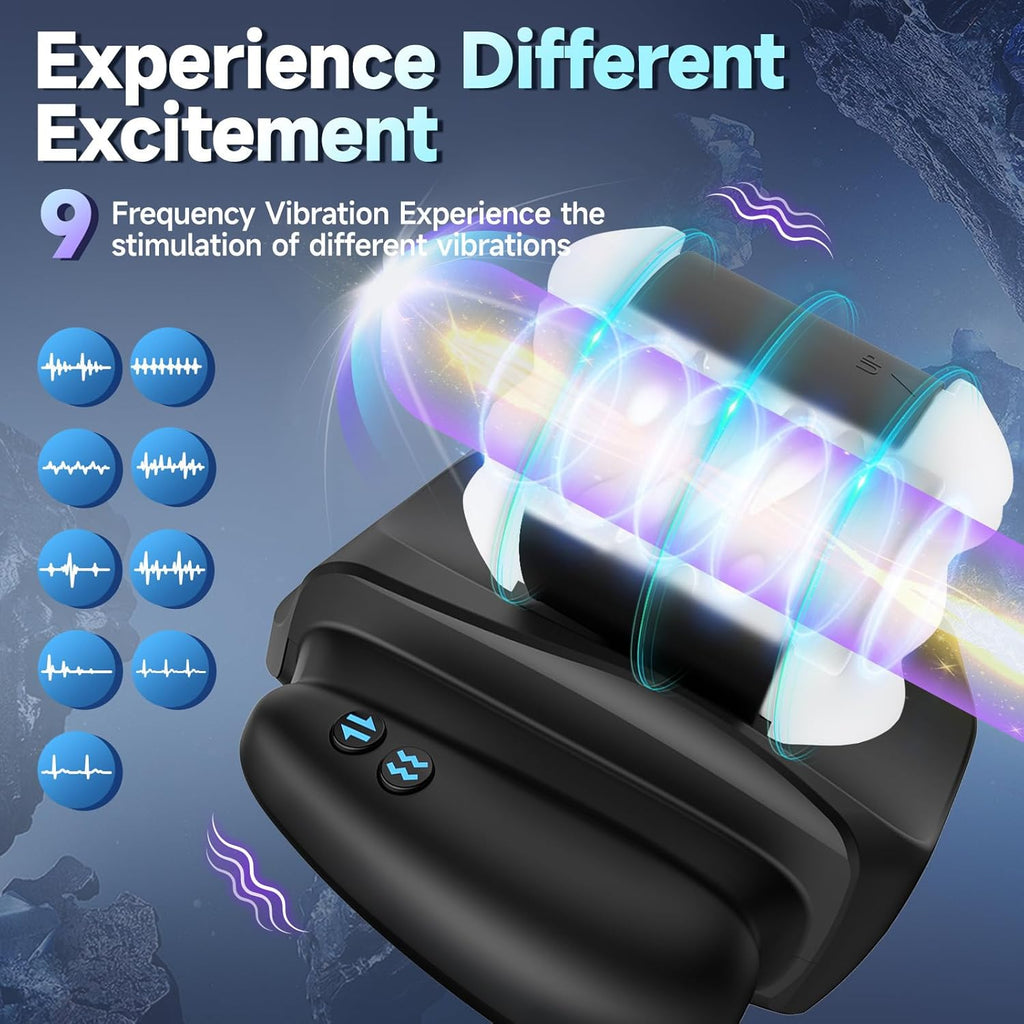 3 in 1 APP Automatischer Taschenmuschi Vibratoren mit 9 Vibrationsmodi und 3 Teleskopmodus 3D Vagina Pussy Masturbatoren Masturbieren Sexspielzeug für die Männer