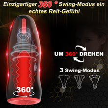 Laden Sie das Bild in den Galerie-Viewer, Elektrischer Masturbator Cup,Masturbieren für Männer mit 3 Swing-Muster 6 Vibrationsmodi Sex Spielzeug für die Männer Heizfunktion Taschenmuschi Vibrator Sex Toys Penis Masturbatoren