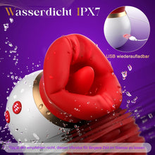 Laden Sie das Bild in den Galerie-Viewer, Sauger Vibration für Frauen 360°Rotierende Vibrator Sex Spielzeug für die Frau mit 3 Saugmodi 10 Zungenlecken Sexspielzeug für Klitoris Stimulator Erotik Sex Toys, Sex Spielzeug für die Paare mit APP