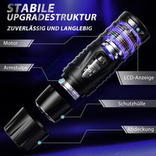 Laden Sie das Bild in den Galerie-Viewer, Masturbator Sexmaschine Maschinen &amp; Geräte Masturbieren für Männer mit 7 Modi Teleskopfunktion und Rotation, Sex Spielzeug für die Männer, Penis App-Steuerung LCD Display Masturbatoren