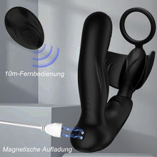 Laden Sie das Bild in den Galerie-Viewer, Analvibratoren für Mann Vibratorensets für Männer, Prostata Stimulation Männer mit 10 Schnapp- und Vibrationsmodi Anal Vibrator Analplug für Männer Sex Spielzeug für die Männer Sex Toyset für Man