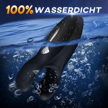 Laden Sie das Bild in den Galerie-Viewer, Masturbieren für Männer Masturbator Penis Trainer mit 10 Beißfunktion Sex Spielzeug für die Männer Handheld Penis Vibrator Masturbatoren mit 3D-Weichpartikel 10 Vibrationsmodi Männer Mastorbator