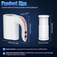 Laden Sie das Bild in den Galerie-Viewer, lektrischer Masturbator Cup Handfrei 5 Teleskop Rotationsmodi offenes Masturbieren für Männer wasserdicht Masturbatoren Taschenmuschi,Stroker Training Automatischer Elektrischer Masturbator