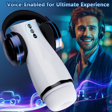 Laden Sie das Bild in den Galerie-Viewer, Elektrischer Masturbator Cup mit 10 Vibration &amp; 10 Saugmodi, Sex Spielzeug für die Männer solo, Taschenmuschi Masturbieren für Männer Penis Masturbatoren, Sex Toys mit 3D Vagina Pussy