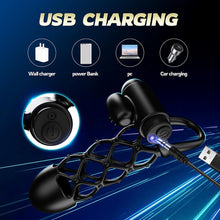 Laden Sie das Bild in den Galerie-Viewer, Penishülle Penisring Vibrator mit 10 Vibrationsmodi für Penis Klitoris G-Punkt, Silikon Penis Sleeve Cockring, Penismanschetten für Penisverlängerung Sex Spielzeug für die Männer Paare