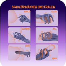 Laden Sie das Bild in den Galerie-Viewer, Penisring Vibrator Masturbieren für Männer, 10 Vibrationsmodi Sex Spielzeug für Die Männer Elektrischer Masturbator, Neu Penis Trainer Sexspielzeug für Paare Extrem Sex