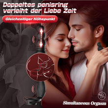 Laden Sie das Bild in den Galerie-Viewer, Anal Vibrator Prostata Stimulation Männer Analplug Sexspielzeug für die Männer Vibratorenset Anal plug Dildo mit Penisring Analvibratoren für Mann Buttplug mit 9 Vibration 9 Stoßmodi Sex Toys