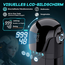Laden Sie das Bild in den Galerie-Viewer, PRONFANS Sex Spielzeug für die Männer Masturbator, 9 Saugen &amp; Stöße &amp; Vibratorensets 3D Pussy Masturbieren für Männer Penispumpe, APP Taschenmuschi Blowjob Sexspielzeug Masturbatoren Penis Sex Toys