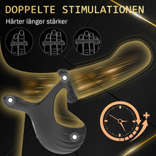 Laden Sie das Bild in den Galerie-Viewer, Penisring Vibrator für Hoden mit 10 Vibrationsmodi, APP Vibrator Erotik Sex Spielzeug für die Männer Penis Ring, Cockring Erotisches Sexspielzeug, Penisringe Massagegerät spielzeug für Paare extrem